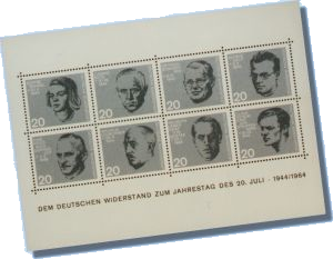 Germany 1964 - Sheetlet 