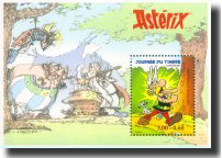 Feuillet France ASTERIX et OBELIX