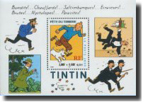 Blockausgabe Frankreich 2000 - TIM UND STRUPPI