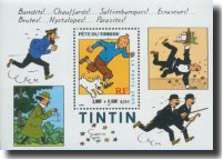 Feuillet France TINTIN