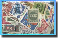 100 different Stamps from GERMANY