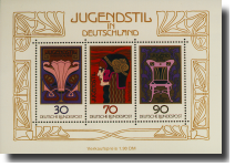 GERMANY 1977 - Sheetlet 