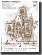 France - Booklet Red Cross 1979
