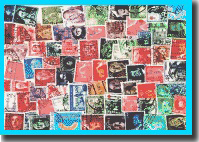 100 different stamps SPAIN