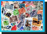 50 different stamps FINLAND